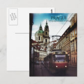 Glockenturm, Prag Postkarte (Vorne/Hinten)