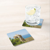 Glockenturm Rechteckiger Pappuntersetzer (Vor Ort)