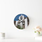Glockenturm Runde Wanduhr (Zuhause)
