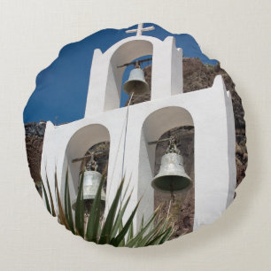 Glockenturm Rundes Kissen