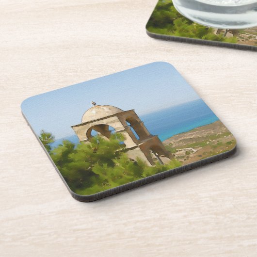 Glockenturm Untersetzer (Linke Seite)