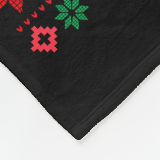 Glockin' Around The Christmas Tree Gun Owner Ugly  Fleecedecke (Ecke)