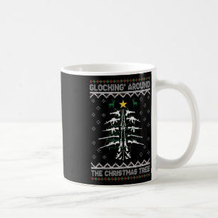 Glocking Around The Christmas Tree hässlicher Weih Kaffeetasse