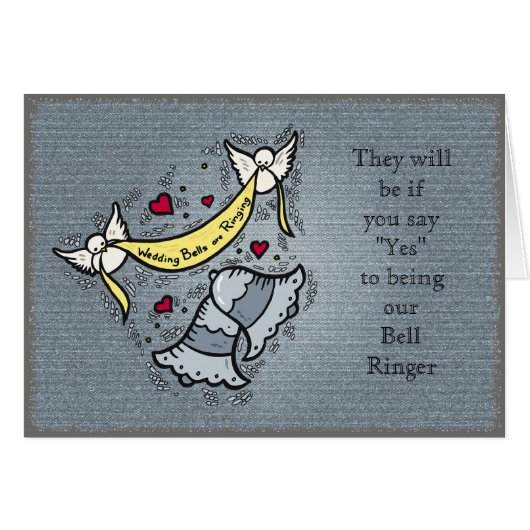 Glöckner oder irgendein Hochzeits-Bedarf (Vorderseite (Horizontal))