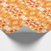 Gloden Shiny Tartan Kariert, Muster Geschenkpapier (Ecke)