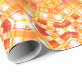 Gloden Shiny Tartan Kariert, Muster Geschenkpapier (Rolleneckpunkt)