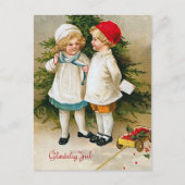 "Gloedelig Jul" Postkarte (Vorderseite)