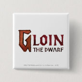 Gloin Name Button (Vorderseite)