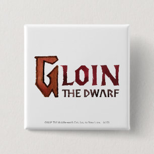 Gloin Name Button