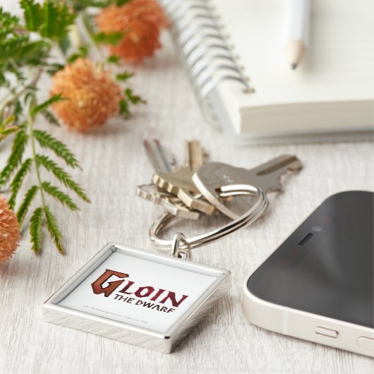 Gloin Name Schlüsselanhänger (Seite)