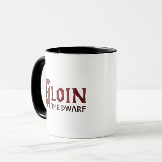 Gloin Name Tasse (Vorderseite Links)