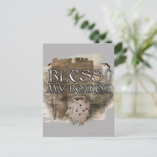 Gloin - Segen Sie meinen Bart! Postkarte (Stehend Vorderseite)