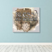 Gloin - segnen Sie meinen Bart Leinwanddruck (Insitu (Holzboden))