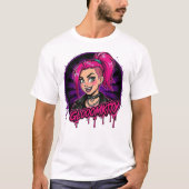 Gloomkitty Basic T-Shirt (Vorderseite)