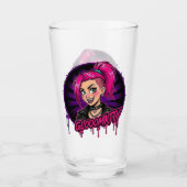 Gloomkitty-Glas-Tasse Glas (Vorderseite)
