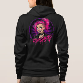 Gloomkitty Reißverschluss Hoodie