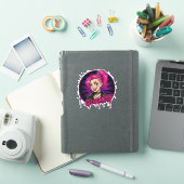 Gloomkitty-Vinyl-Aufkleber Aufkleber (iPad Hülle)