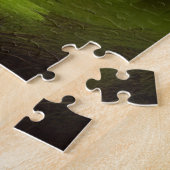Gloomy Green Forest Painting Puzzle (Seite)