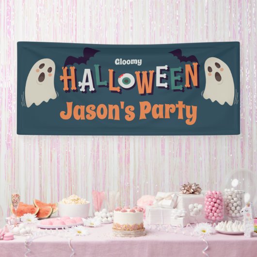 Gloomy Halloween - Banner (Party)
