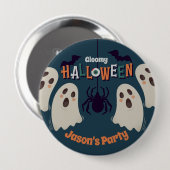 Gloomy Halloween - Button (Vorne & Hinten)