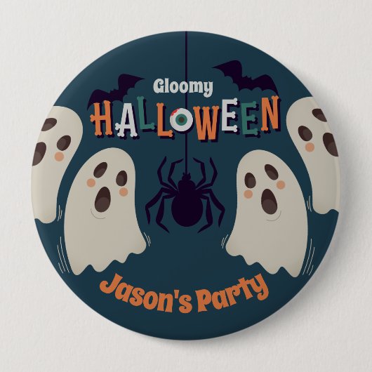Gloomy Halloween - Button (Vorderseite)