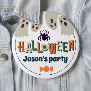 Gloomy Halloween Button