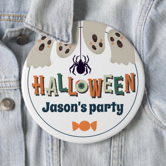 Gloomy Halloween Button