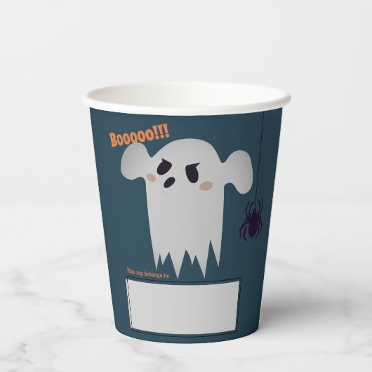 Gloomy Halloween - Pappbecher (Rückseite)