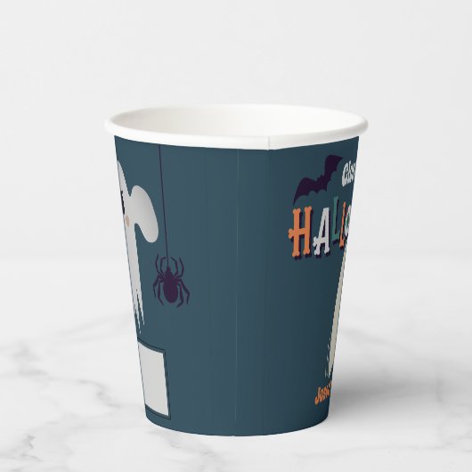 Gloomy Halloween - Pappbecher (Rechts)
