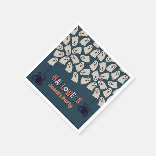 Gloomy Halloween - Serviette (Ecke)