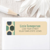 Gloomy Ocean Trendy Polka Dot Pattern (Insitu)