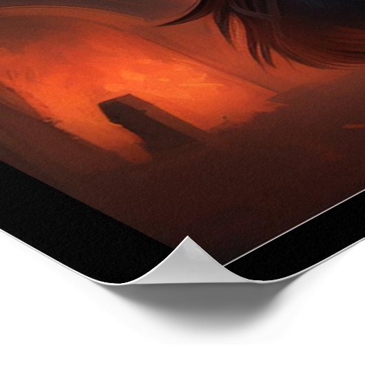 Gloomy Reflektionen Poster (Ecke)