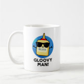 Gloovy Man Funny Super Glue Pub Kaffeetasse (Links)