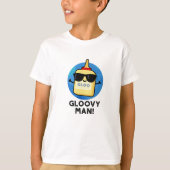 Gloovy Man Funny Super Glue Pub T-Shirt (Vorderseite)