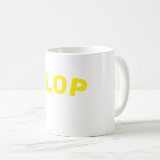 GLOP KAFFEETASSE (VorderseiteRechts)