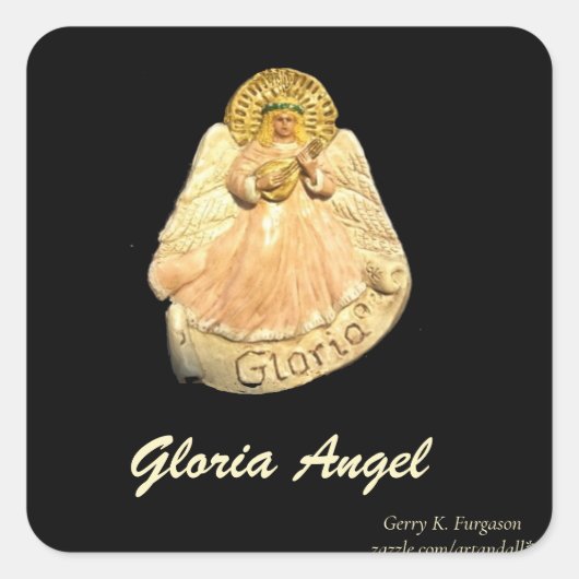 GLORIA ANGEL RENAISSANCE STICKER (Vorderseite)