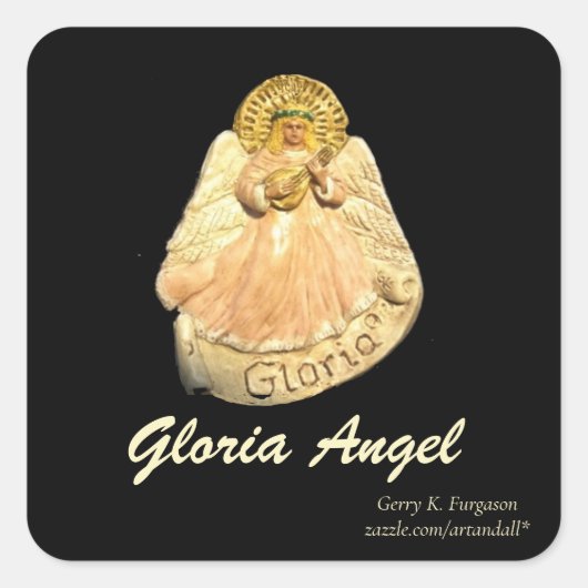 GLORIA ANGEL RENAISSANCE STICKER (Vorderseite)