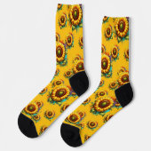GLORIA BLESSINGS 3D GRACE, SONNENSCHEIN & SONNENBL SOCKEN (Linkes Detail)