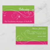 Gloria Business Cards Visitenkarte (Vorne/Hinten)