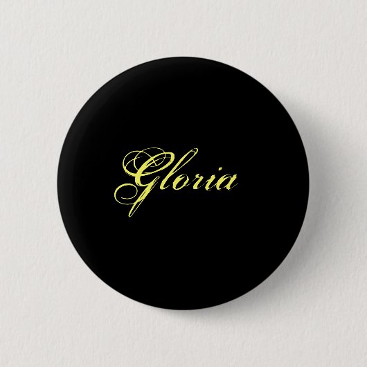 Gloria Button (Vorderseite)