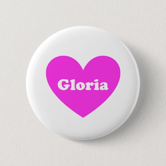Gloria Button (Vorderseite)
