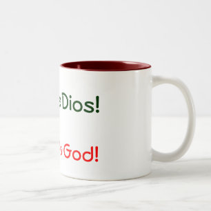 Gloria ein Dios! , Zweifarbige Tasse