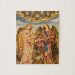 Gloria in Excelsis (1893) von Evelyn De Morgan Puzzle