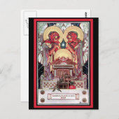 Gloria in Excelsis Deo Postkarte (Vorne/Hinten)