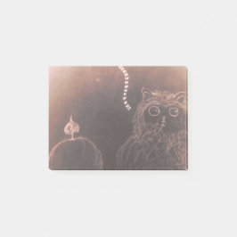 Gloria Katze in glorreichen Anime Manga Cartoon Bl Post-it Klebezettel