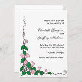 Gloria - Speichern Sie die Datumskarten Save The Date (Vorne/Hinten)