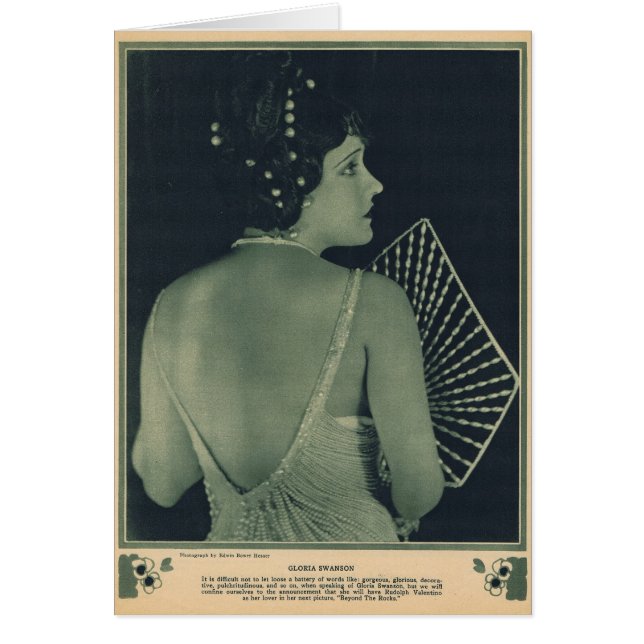 Gloria Swanson 1922 (Vorne)