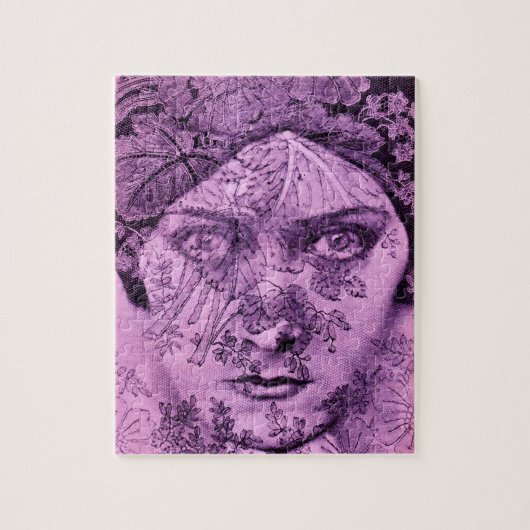 Gloria Swanson der 1920er Puzzle (Vertikal)