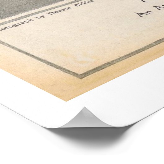 Gloria Swanson Rudolph Valentino Poster (Ecke)