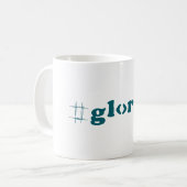 Gloria Typografy Coffee Tasse (Vorderseite Links)